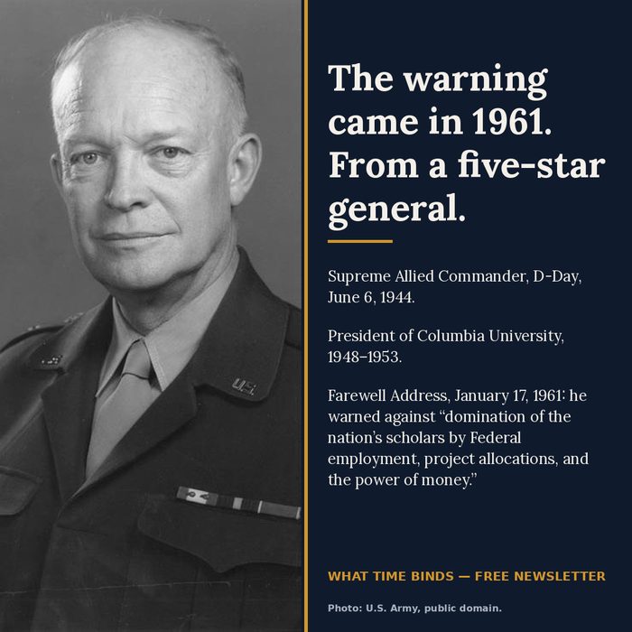 Eisenhower letter cover art